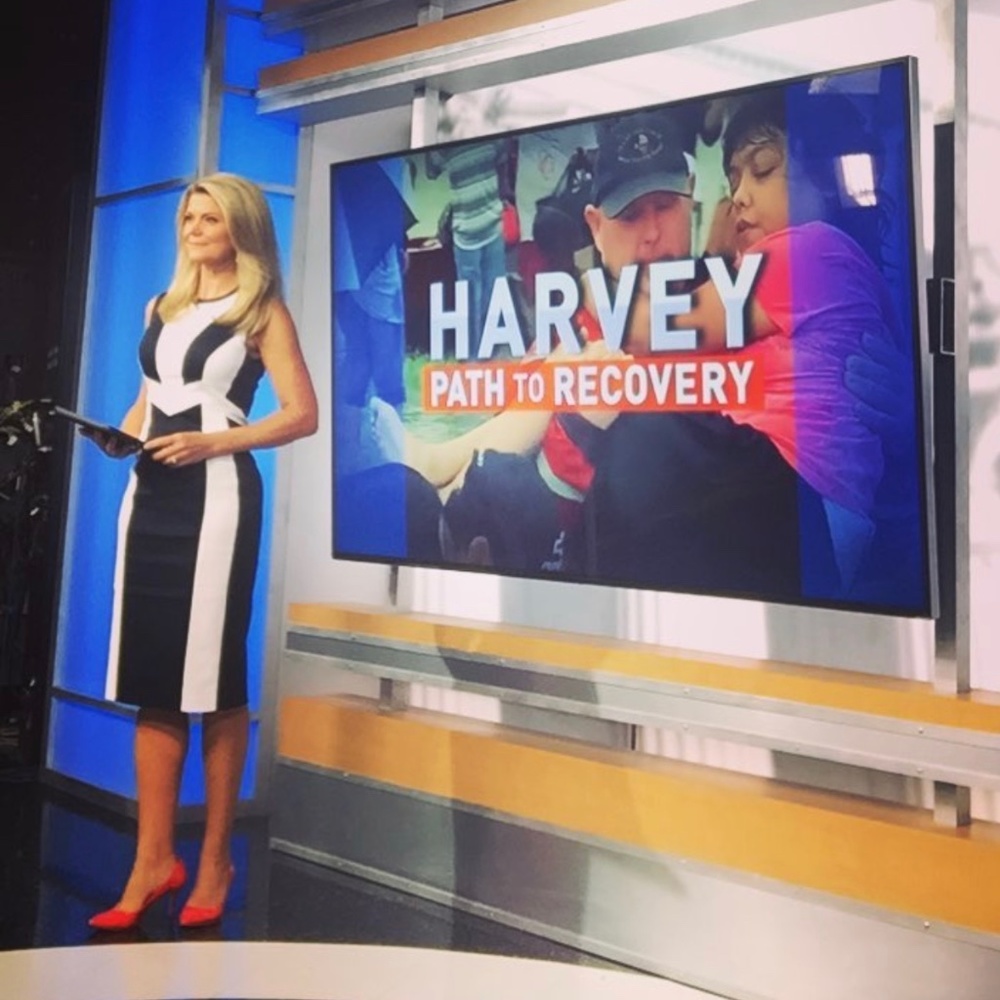 Professional Dress from News Anchor Desk